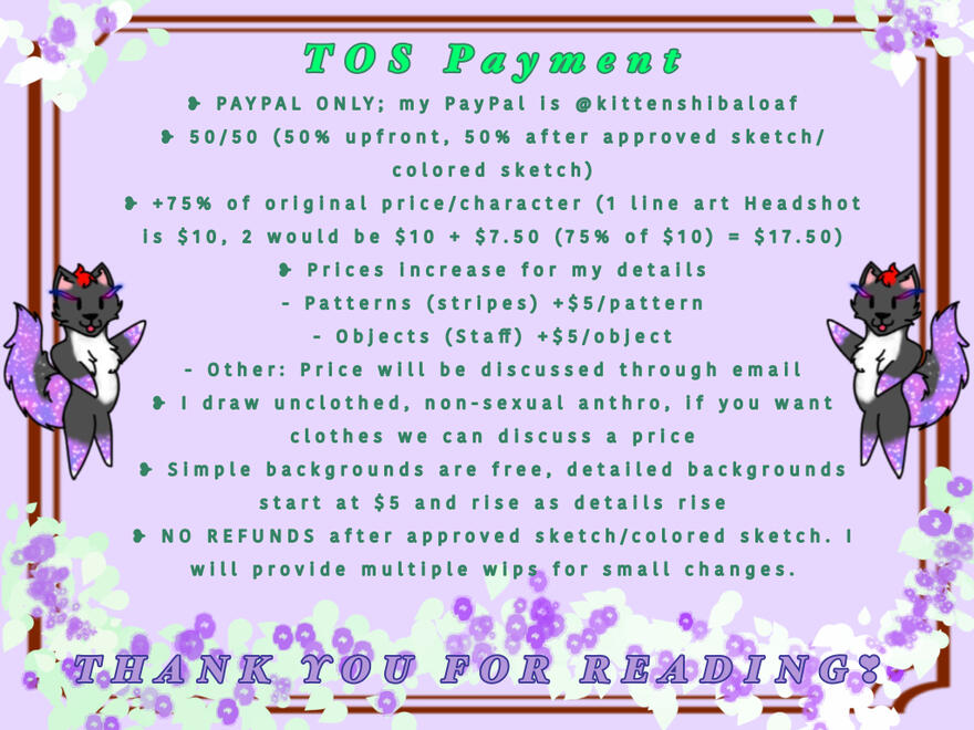TOS in Payment